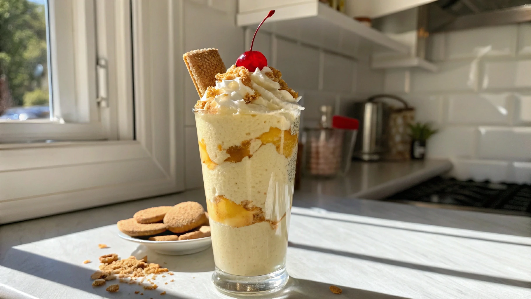 How to Make a Delicious Banana Pudding Milkshake at Home