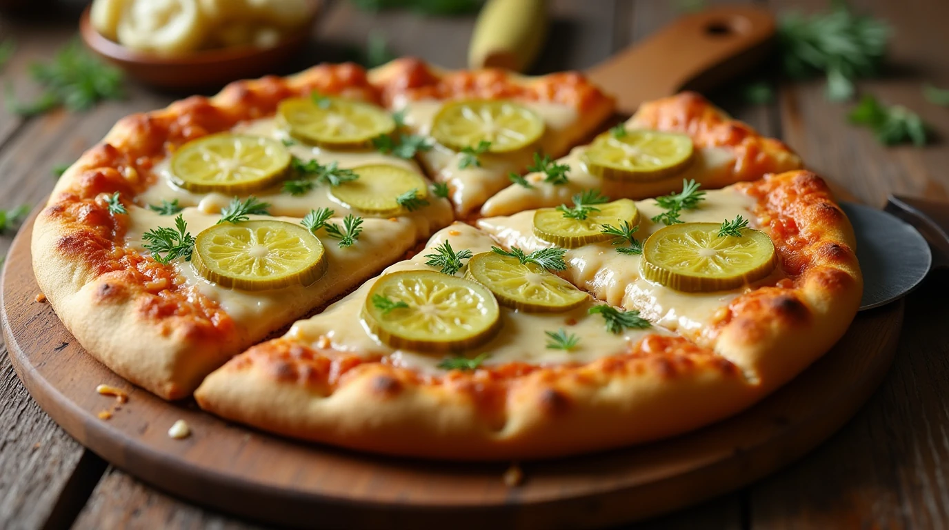 Pickle Pie Pizza: The Ultimate Tangy & Cheesy Delight