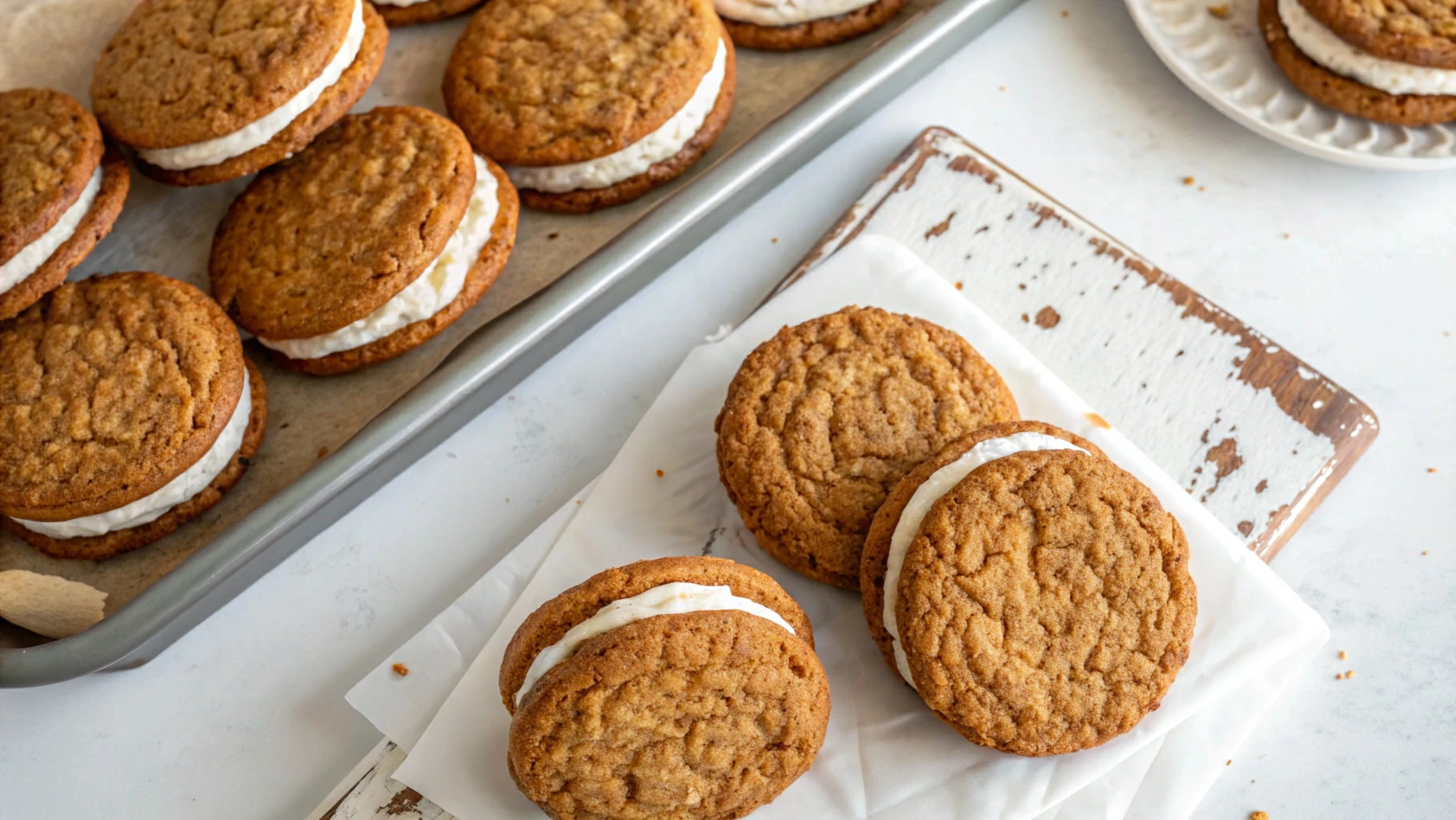 Homemade Oatmeal Creme Pies